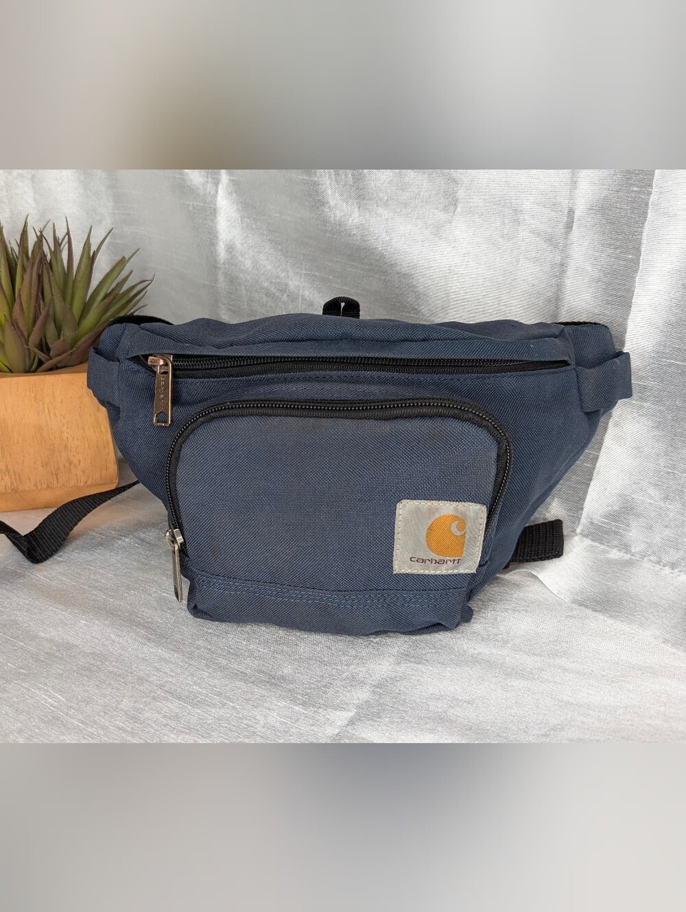 Carhartt Navy Blue Crossbody Waist Bag